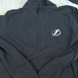 Travis Mathew Black Zip-Up Sweater